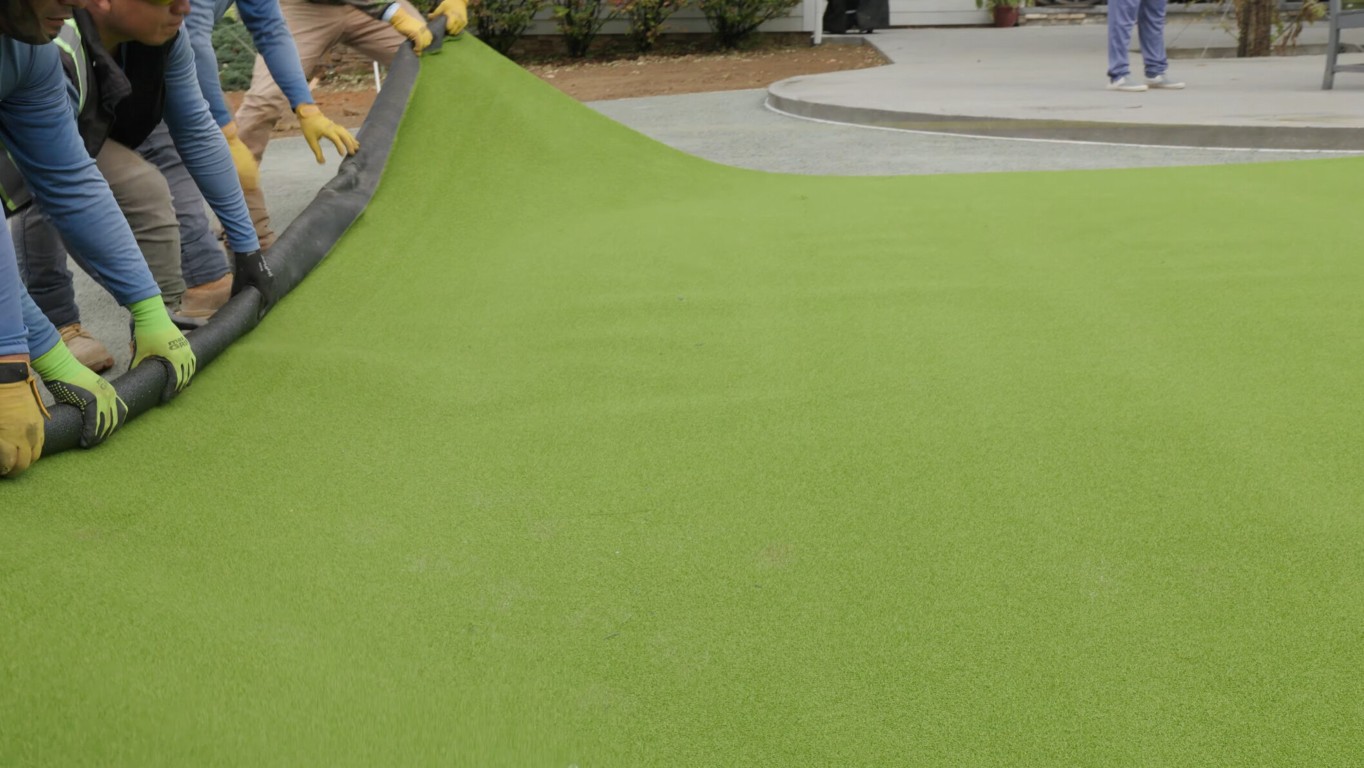 Safe playground turf installation in Atascocita, TX